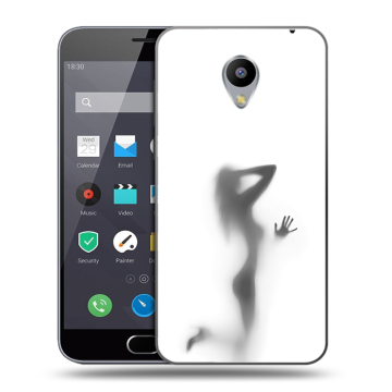 Пластиковый чехол на Meizu M2 Note с принтом Силуэт Пластиковый чехол на Meizu M2 Note с принтом Силуэт