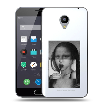 Пластиковый чехол на Meizu M2 Note с принтом Мона Лиза Пластиковый чехол на Meizu M2 Note с принтом Мона Лиза
