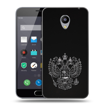 Пластиковый чехол на Meizu M2 Note с принтом Герб России Пластиковый чехол на Meizu M2 Note с принтом Герб России