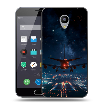 Пластиковый чехол на Meizu M2 Note с принтом самолет Пластиковый чехол на Meizu M2 Note с принтом самолет