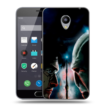 Пластиковый чехол на Meizu M2 Note с принтом Гарри Поттер Harry Potter