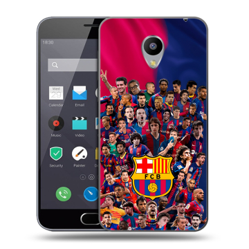 Пластиковый чехол на Meizu M2 Note с принтом Барселона Barcelona Пластиковый чехол на Meizu M2 Note с принтом Барселона Barcelona