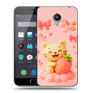 Пластиковый чехол на Meizu M2 Note с принтом для девочек Пластиковый чехол на Meizu M2 Note с принтом для девочек