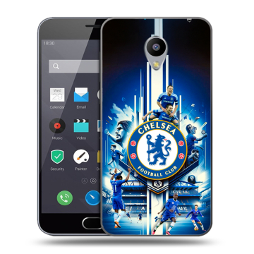 Пластиковый чехол на Meizu M2 Note с принтом Chelsea Челси
