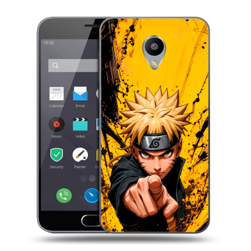 Пластиковый чехол на Meizu M2 Note с принтом Naruto Наруто