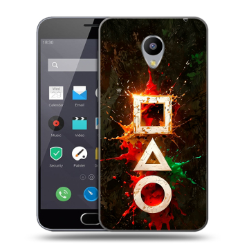 Пластиковый чехол на Meizu M2 Note с принтом Squid Game Игра кальмара Пластиковый чехол на Meizu M2 Note с принтом Squid Game Игра кальмара