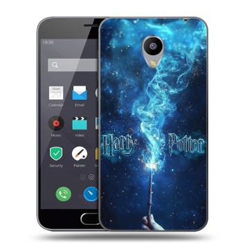 Пластиковый чехол на Meizu M2 Note с принтом Harry Potter Гарри Поттер