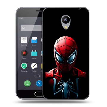 Пластиковый чехол на Meizu M2 Note с принтом Spiderman Человек паук Пластиковый чехол на Meizu M2 Note с принтом Spiderman Человек паук