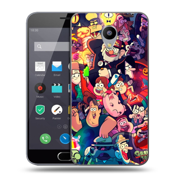 Пластиковый чехол на Meizu M2 Note с принтом Gravity Falls Гравити Фолз Пластиковый чехол на Meizu M2 Note с принтом Gravity Falls Гравити Фолз