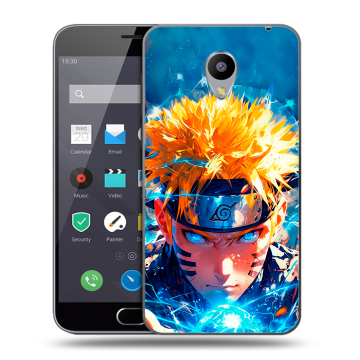 Пластиковый чехол на Meizu M2 Note с принтом Аниме Наруто Naruto