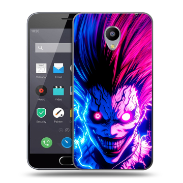 Пластиковый чехол на Meizu M2 Note с принтом Death note Тетрадь смерти