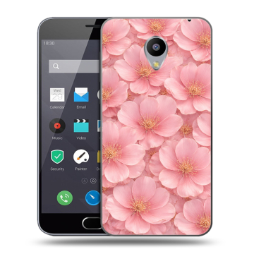 Пластиковый чехол на Meizu M2 Note с принтом женский
