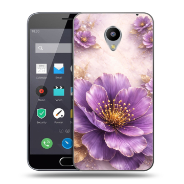 Пластиковый чехол на Meizu M2 Note с принтом женский Пластиковый чехол на Meizu M2 Note с принтом женский