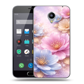 Пластиковый чехол на Meizu M2 Note с принтом женский Пластиковый чехол на Meizu M2 Note с принтом женский