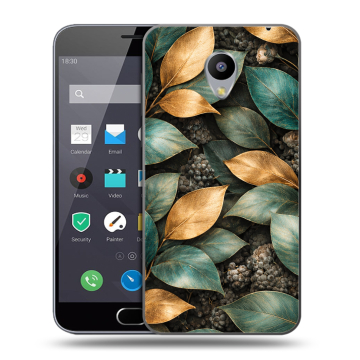 Пластиковый чехол на Meizu M2 Note с принтом женский