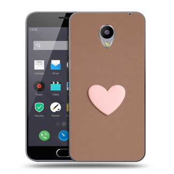 Пластиковый чехол на Meizu M2 Note с принтом женский