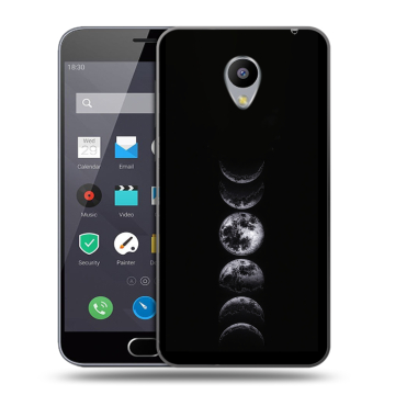 Пластиковый чехол на Meizu M2 Note с принтом женский
