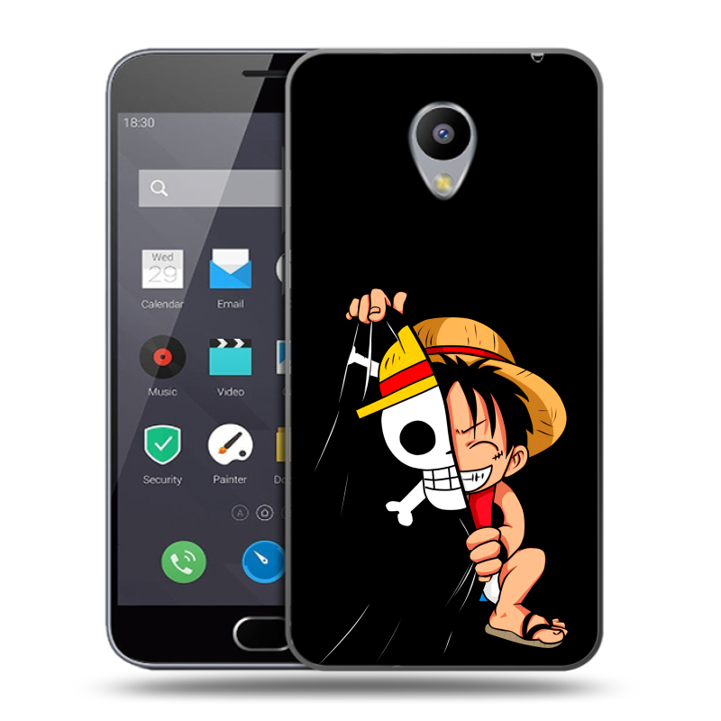 Пластиковый чехол на Meizu M2 Note с принтом One Piece Ван Пис Пластиковый чехол на Meizu M2 Note с принтом One Piece Ван Пис