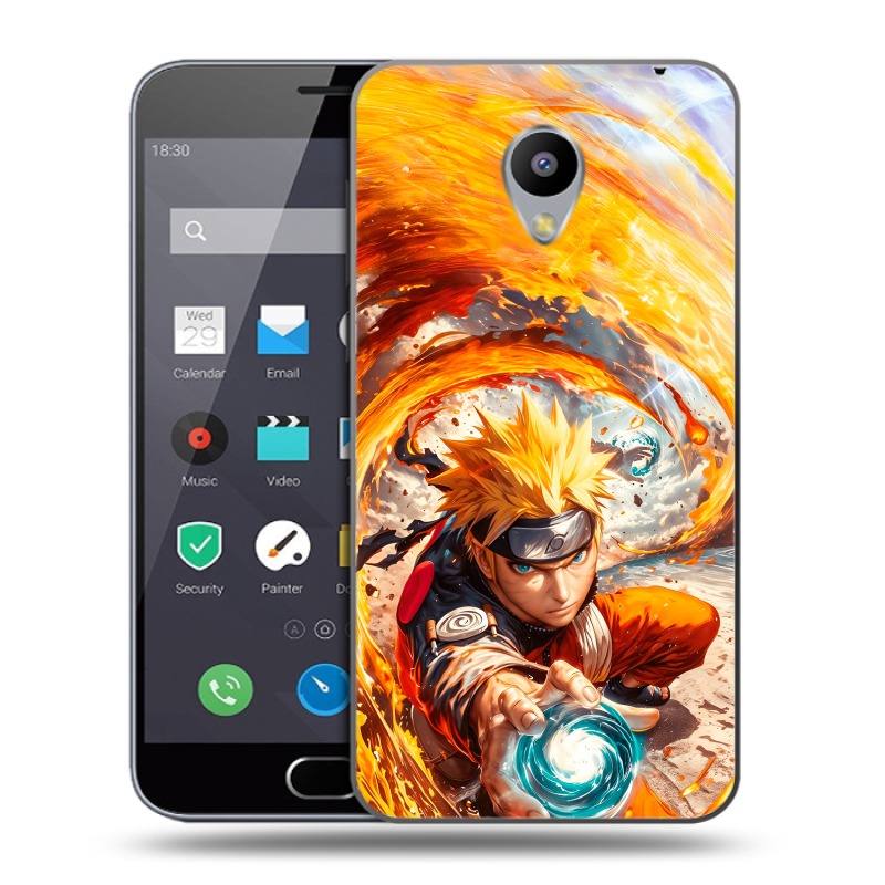 Пластиковый чехол на Meizu M2 Note с принтом Аниме Наруто Naruto Пластиковый чехол на Meizu M2 Note с принтом Аниме Наруто Naruto