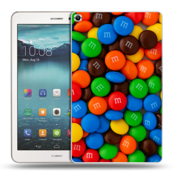Силиконовый чехол на планшета Huawei MediaPad T1 8.0 с принтом Конфеты Силиконовый чехол на планшета Huawei MediaPad T1 8.0 с принтом Конфеты