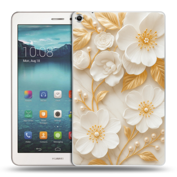 Силиконовый чехол на Huawei MediaPad T1 8.0 с принтом Цветы Силиконовый чехол на Huawei MediaPad T1 8.0 с принтом Цветы