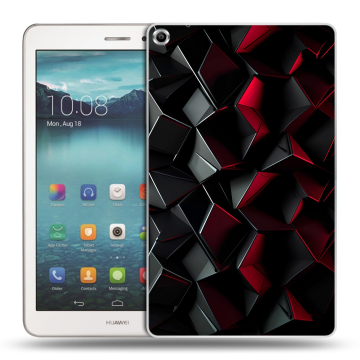 Силиконовый чехол на Huawei MediaPad T1 8.0 с принтом Абстракция Силиконовый чехол на Huawei MediaPad T1 8.0 с принтом Абстракция