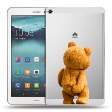 Силиконовый чехол на Huawei MediaPad T1 8.0 с принтом Медведь Силиконовый чехол на Huawei MediaPad T1 8.0 с принтом Медведь