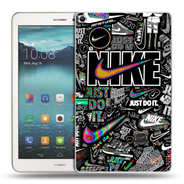 Силиконовый чехол на Huawei MediaPad T1 8.0 с принтом Найк