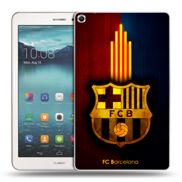 Силиконовый чехол на Huawei MediaPad T1 8.0 с принтом Барселона Barcelona