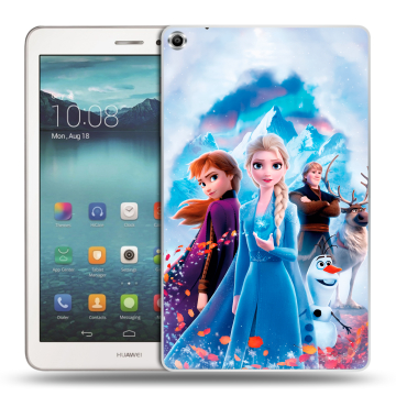 Силиконовый чехол на Huawei MediaPad T1 8.0 с принтом Холодное сердце Frozen Силиконовый чехол на Huawei MediaPad T1 8.0 с принтом Холодное сердце Frozen