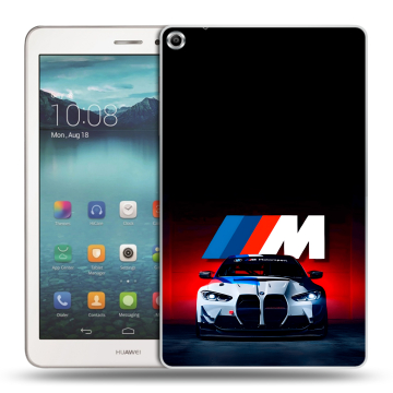 Силиконовый чехол на Huawei MediaPad T1 8.0 с принтом БМВ BMW