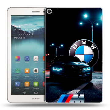 Силиконовый чехол на Huawei MediaPad T1 8.0 с принтом БМВ BMW