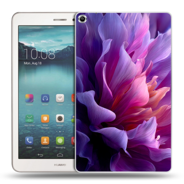 Силиконовый чехол на Huawei MediaPad T1 8.0 с принтом женский цветы Силиконовый чехол на Huawei MediaPad T1 8.0 с принтом женский цветы