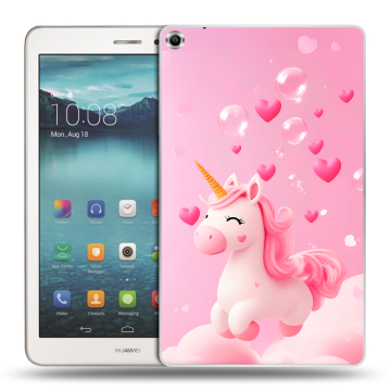 Силиконовый чехол на Huawei MediaPad T1 8.0 с принтом Единорог Силиконовый чехол на Huawei MediaPad T1 8.0 с принтом Единорог