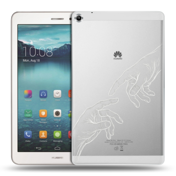 Силиконовый чехол на Huawei MediaPad T1 8.0 с принтом Сотворение мира Силиконовый чехол на Huawei MediaPad T1 8.0 с принтом Сотворение мира