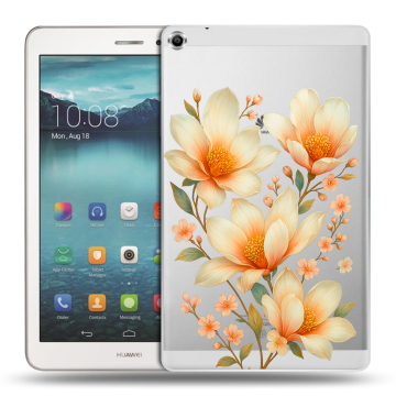 Силиконовый чехол на Huawei MediaPad T1 8.0 с принтом Цветы Силиконовый чехол на Huawei MediaPad T1 8.0 с принтом Цветы