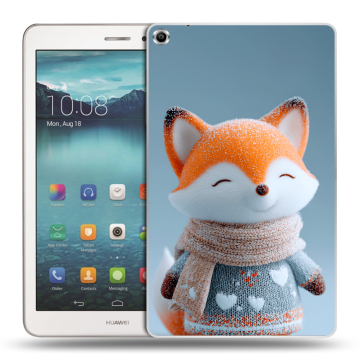 Силиконовый чехол на Huawei MediaPad T1 8.0 с принтом Лиса Силиконовый чехол на Huawei MediaPad T1 8.0 с принтом Лиса