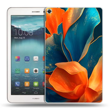 Силиконовый чехол на Huawei MediaPad T1 8.0 с принтом Цветы Силиконовый чехол на Huawei MediaPad T1 8.0 с принтом Цветы