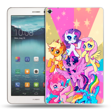 Силиконовый чехол на Huawei MediaPad T1 8.0 с принтом My little pony Дружба чудо Силиконовый чехол на Huawei MediaPad T1 8.0 с принтом My little pony Дружба чудо