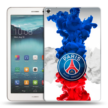 Силиконовый чехол на Huawei MediaPad T1 8.0 с принтом PSG ПСЖ