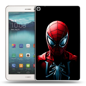 Силиконовый чехол на Huawei MediaPad T1 8.0 с принтом Spiderman Человек паук