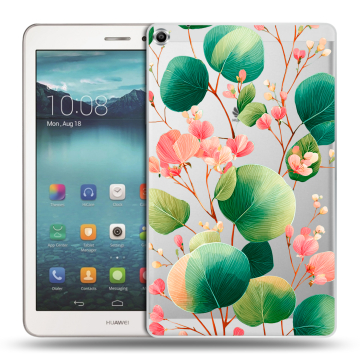 Силиконовый чехол на Huawei MediaPad T1 8.0 с принтом женский