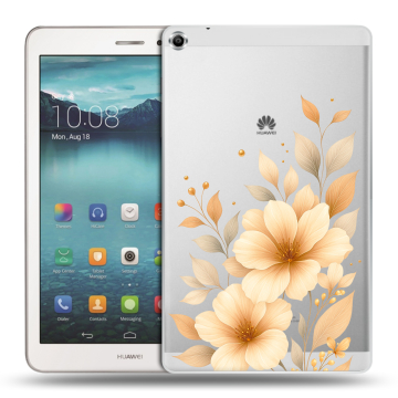 Силиконовый чехол на Huawei MediaPad T1 8.0 с принтом для девушки