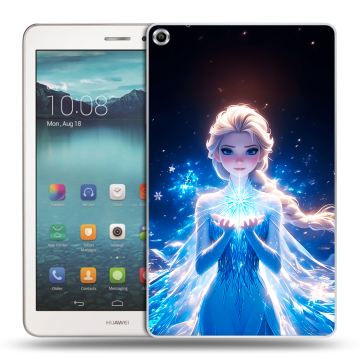 Силиконовый чехол на Huawei MediaPad T1 8.0 с принтом Холодное сердце Frozen Силиконовый чехол на Huawei MediaPad T1 8.0 с принтом Холодное сердце Frozen