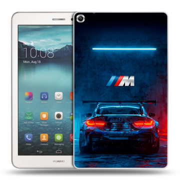 Силиконовый чехол на Huawei MediaPad T1 8.0 с принтом BMW БМВ Силиконовый чехол на Huawei MediaPad T1 8.0 с принтом BMW БМВ