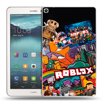Силиконовый чехол на Huawei MediaPad T1 8.0 с принтом Roblox Роблокс Силиконовый чехол на Huawei MediaPad T1 8.0 с принтом Roblox Роблокс