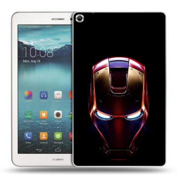 Силиконовый чехол на Huawei MediaPad T1 8.0 с принтом IronMan Железный человек Силиконовый чехол на Huawei MediaPad T1 8.0 с принтом IronMan Железный человек
