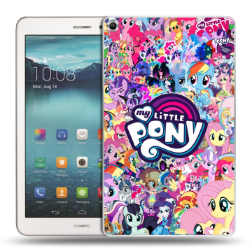Силиконовый чехол на Huawei MediaPad T1 8.0 с принтом My little pony Дружба чудо Силиконовый чехол на Huawei MediaPad T1 8.0 с принтом My little pony Дружба чудо