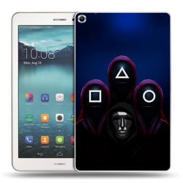 Силиконовый чехол на Huawei MediaPad T1 8.0 с принтом Игра Кальмара