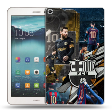 Силиконовый чехол на Huawei MediaPad T1 8.0 с принтом Messi Barcelona Силиконовый чехол на Huawei MediaPad T1 8.0 с принтом Messi Barcelona